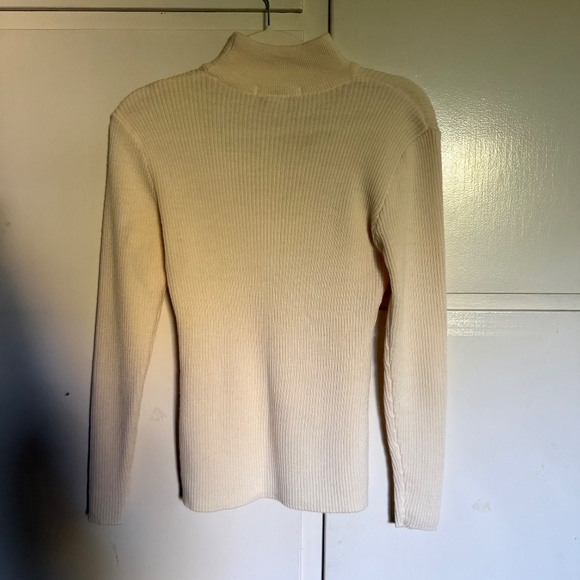 NWT Vintage The Limited  Wool Ribbed Knit Mock Neck Sweater Size Small Deadstock - Picture 6 of 12